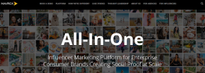 MAVRCK- an influencer marketing platform with 2.7+million customer tractions.