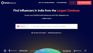 QORUZ- an influencer marketing platform with an 8 million-strong global influencer database!