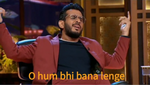 Zomato Shark Tank Meme Aman Gupta